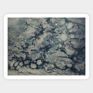 Fluid Marble Sticker